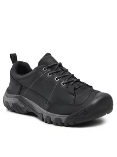 Buty trekkingowe męskie - Keen Trekkingi Targhee II Oxford 1022512 Czarny - grafika 1