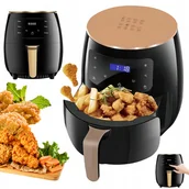 Frytownice gastronomiczne - Frytkownica Beztłuszczowa Mocna 2400W 6L XL Duża Mocna Frytownica Air Fryer - miniaturka - grafika 1