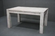 Stoły - Stół Nature White #104 Akacja Bielona 90X160X76 Cm B 2065 - miniaturka - grafika 1