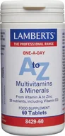 Witaminy i minerały - Kompleks witamin i minerałów Lamberts A Z Multi 60 tabs (5055148412135) - miniaturka - grafika 1