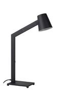 Lampy stojące - Lucide mizuko-lampka na biurko, metalowa, E14, 40 W, czarna, 33 x 13 x 67 cm 20610/01/30 - miniaturka - grafika 1
