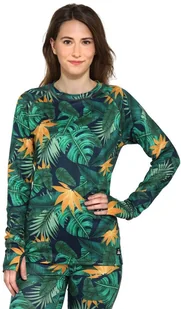 bielizna termoaktywna damska - bluza HORSEFEATHERS MIRRA TOP Tropical - Bluzy damskie - miniaturka - grafika 1