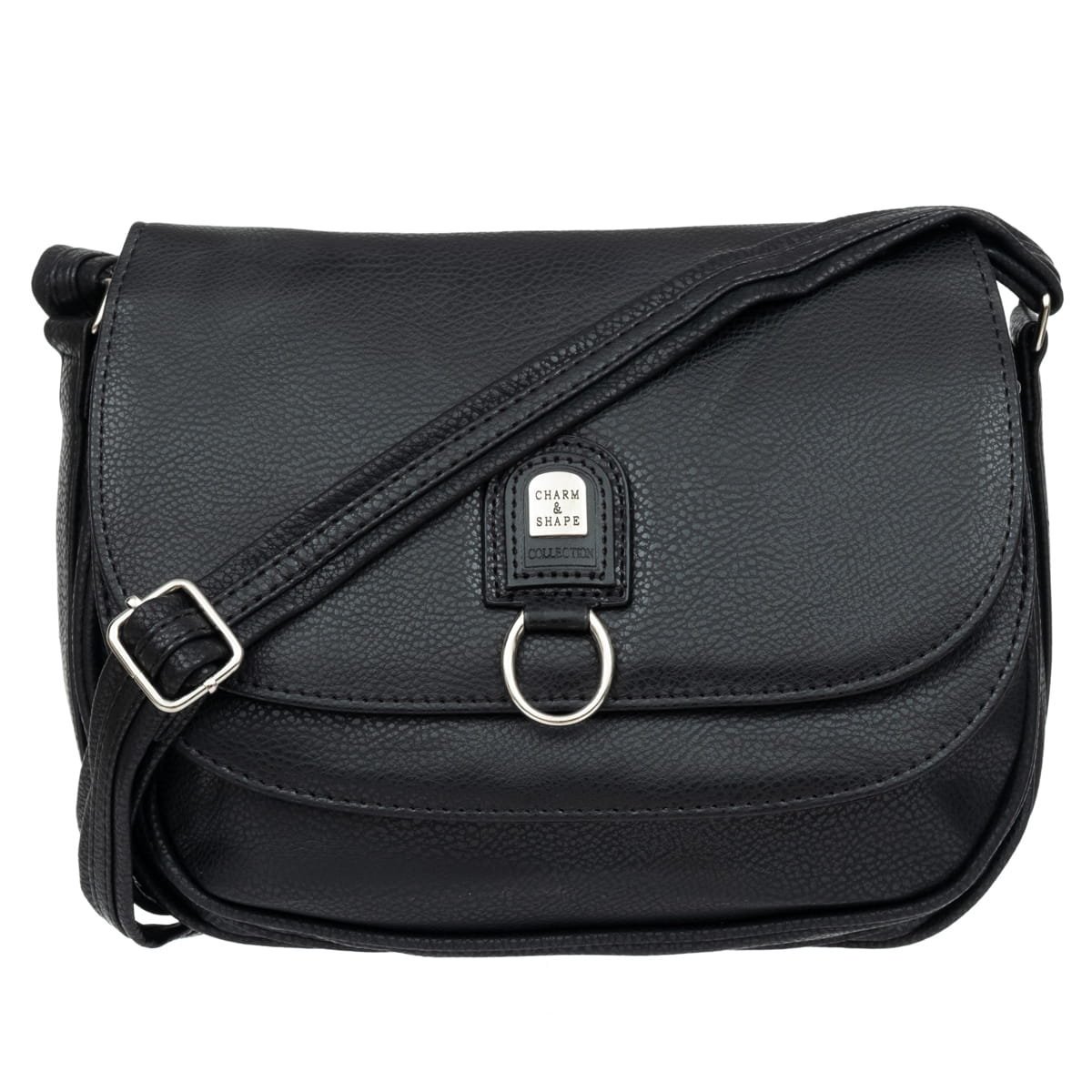 Listonoszka Damska Charm&Shape na ramię Czarna