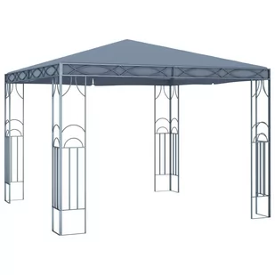 vidaXL Altana, 300 x 300 cm, antracytowa - Altany ogrodowe - miniaturka - grafika 1
