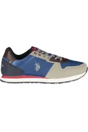 Portfele - US POLO ASSN. NIEBIESKIE BUTY SPORTOWE DLA DZIECI - miniaturka - grafika 1