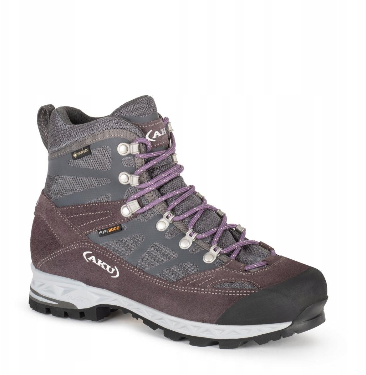 Buty trekkingowe damskie Aku W'S TREKKER PRO GTX, grey/ deep violet, 37.5