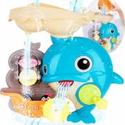 Zabawki do kąpieli - Zabawka Do Kąpieli Delfinek Przelewowy Prysznic - miniaturka - grafika 1