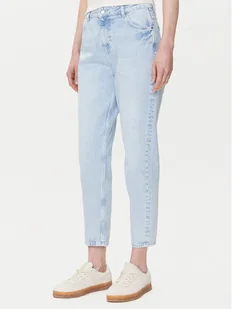 Mustang Jeansy Charlotte 1016196 Błękitny Mom Fit - Spodnie damskie - miniaturka - grafika 1