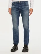 Spodnie męskie - Lee Jeansy Rider 112359539 Niebieski Straight Fit - miniaturka - grafika 1