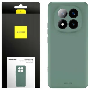 Spacecase Etui Silicone Case 3.0 Redmi Note 14 Pro+ 5G green - Etui i futerały do telefonów - miniaturka - grafika 1