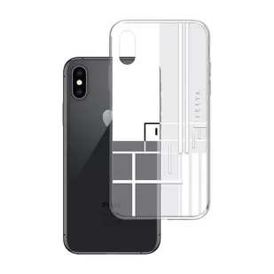 Apple iPhone X Ferya Slim CASE LINE White - Etui i futerały do telefonów - miniaturka - grafika 1