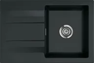 Zlewozmywaki - SystemCeram GENEA 75 NIGRA 87 (czarny mat) (50900187) - miniaturka - grafika 1