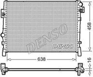 Układ chłodzenia - akcesoria - Chłodnica, układ chłodzenia silnika Denso DRM09054 - miniaturka - grafika 1