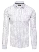 Koszule męskie - Koszula męska biała Dstreet DX2436 - miniaturka - grafika 1