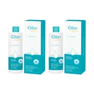 Kosmetyki kąpielowe dla dzieci - Zestaw Oillan Derm+, emulsja do kąpieli, od 1 dnia życia, 2 x 400 ml - miniaturka - grafika 1
