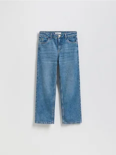 Reserved - Jeansy straight fit - niebieski - Spodnie i spodenki dla dziewczynek - miniaturka - grafika 1