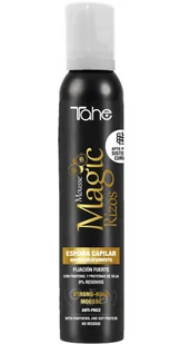 Tahe Tahe Magic Rizos Mousse Pianka do stylizacji o mocnym utrwaleniu do włosów kręconych 200ml 17305 - Kosmetyki do stylizacji włosów - miniaturka - grafika 1