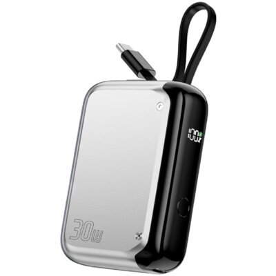 4SMARTS Pocket 10000 mAh 30W Srebrny