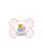 Smoczki uspokajające - MAM Smoczek uspokajający 0m+ Perfect Girl - miniaturka - grafika 1