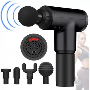 Pistolet do masażu masażer do pleców ciała akumulator massage gun pro mocny - Zabawki interaktywne dla dzieci - miniaturka - grafika 1