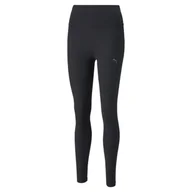 Legginsy - Legginsy damskie Puma STUDIO FOUNDATION 7/8 czarne 52161101-L - miniaturka - grafika 1