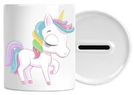 Skarbonki - SKARBONKA DLA DZIECI JEDNOROŻEC Z IMIENIEM - miniaturka - grafika 1