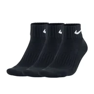 Skarpetki damskie - Nike Value Cush Ankle 3Pak skarpety niskie 001 : Rozmiar - 42 - 46 - miniaturka - grafika 1