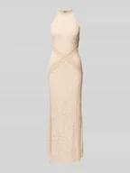 Sukienki - Długa sukienka z obszyciem koronką model ‘NEW LIZA’ - miniaturka - grafika 1