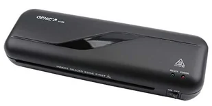 Genie LA 200 laminator wraz z foliami do laminowania (odpowiedni do DIN A4, do laminowania na gorąco 80-125 mic) czarny, 330 x 106 x 60 mm - Laminatory - miniaturka - grafika 1