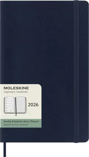 MOLESKINE kalendarz 2026 GRANATOWY LARGE WEEKLY SOFT TYGODNIOWY (13x21) - Kalendarze - miniaturka - grafika 1