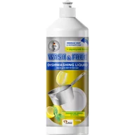 Płyny do naczyń - Płyn do mycia naczyń WASHFREE cytryna i mięta 1000 g - miniaturka - grafika 1