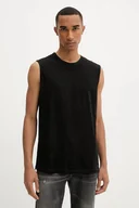 Koszulki męskie - Diesel t-shirt bawełniany TOM-UTLT-2PACK 2-pack kolor czarny A19307.0LIAD - miniaturka - grafika 1