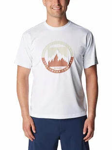 Columbia Koszulka sportowa "Ice Lake™ II" w kolorze białym - Koszulki sportowe męskie - miniaturka - grafika 1