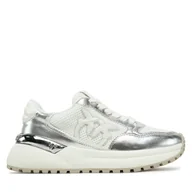 Sneakersy damskie - Sneakersy PINKO Gem 07 SS0055 E021 Biały - miniaturka - grafika 1