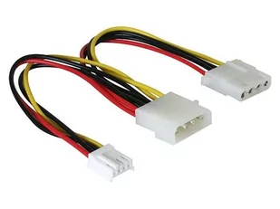 Delock ROZDZIELACZ ZASIL 2XHDD/1XFDD 82111 - Kable komputerowe i do monitorów - miniaturka - grafika 2