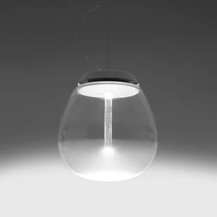 Artemide Lampa wisząca szklana Empatia, możliwość ściemniania, przezroczysty / transparentny, salon / jadalnia, szkło, design - Lampy sufitowe - miniaturka - grafika 3
