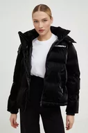 Kurtki damskie - Karl Lagerfeld kurtka damska kolor czarny zimowa - miniaturka - grafika 1