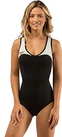Stroje kąpielowe - Cressi Women's Dea Swimsuit Kostium kąpielowy z neoprenu ,Czarny/Bialy ,XS ,DG005501 - miniaturka - grafika 1