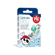 Apteczki i materiały opatrunkowe - PiC Delicate Boy, plastry, 19 x 72 mm, 24 szt. - miniaturka - grafika 1