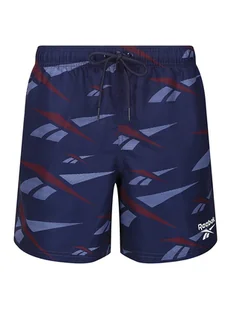Reebok Szorty kąpielowe "Cree" w kolorze granatowym - Kąpielówki męskie - miniaturka - grafika 1
