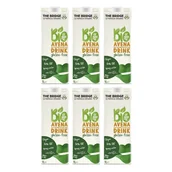 Napoje roślinne - The Bridge Napój owsiany bez glutenu Zestaw 6 x 1 l Bio - żywność - miniaturka - grafika 1