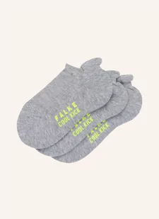 Falke Skarpety Do Obuwia Sportowego Cool Kick, 3 Pary grau - Skarpetki damskie - miniaturka - grafika 1