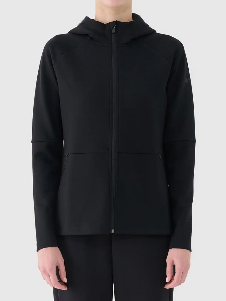 4F Bluza w kolorze czarnym