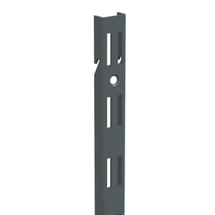 Listwa wspornikowa podwójna 400 mm antracytowa INTEGRI - Meble modułowe i akcesoria - miniaturka - grafika 1