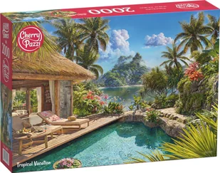 Puzzle 2000 Cherrypazzi  Tropical Vacation 50187 - Puzzle - miniaturka - grafika 1
