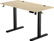 Biurka gamingowe - Biurko SENSE7 Nojo Sosna 140 cmx70 cm Black Pine - miniaturka - grafika 1