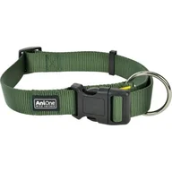 Obroże dla psów - AniOne Nylonowa obroża Classic zielony XL - miniaturka - grafika 1