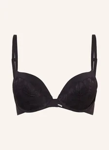 Calvin Klein Biustonosz Push-Up Perfectly Fit Lace schwarz - Biustonosze - miniaturka - grafika 1