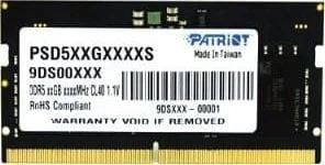 Pamięć do laptopa Patriot Patriot SO-DIMM DDR4 32GB 3200MHz Bulk Hynix Chip - Pamięci RAM - miniaturka - grafika 1