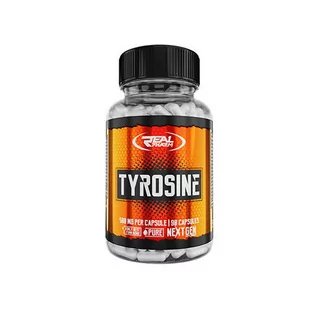 Real Pharm Tyrosine 500mg 90caps - Aminokwasy - miniaturka - grafika 1